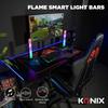 Bari luminoase LED gaming - KONIX - Flame 30 cm - RGBIC - Alexa & Google Home - USB