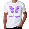 I Wear Purple For My Mom Support Awareness Tshirt Athletic Quick Dry For Unisex Tshirt