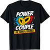 Married 22 Years - Power Couple - 22nd Wedding Anniversary T-Shirt
