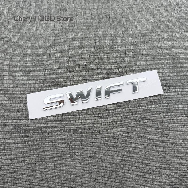 Car Accessories Emblem Badge Car Stickers Decal for SUZUKI SWIFT ALTO ALTO SX4 VITARA ALIVIO S CROSS Letter Rear trunk Sticker