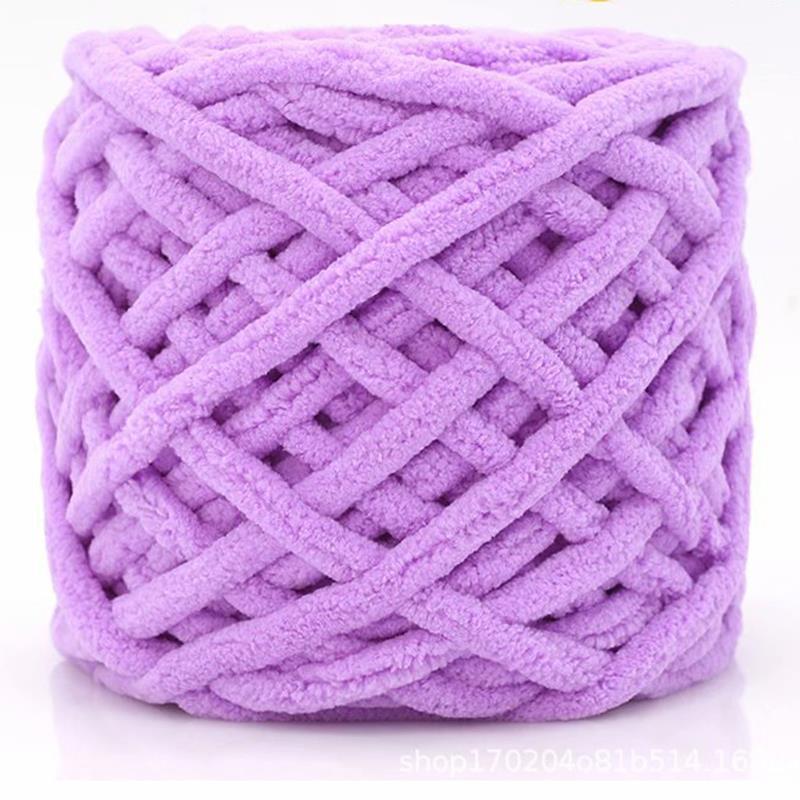 100g/Ball Super Soft Acrylic Cotton And Polyester Blend Cotton Yarn DIY Wool Yarn For Hand Knitting Scarf Thick Line Long Yarn