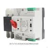 100A Doppel Power Automatische Transfer Schalter Robust Zuverlässig Leicht Installieren Schnelle Schalt