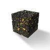 AL Alloy Metal Fidget Infinity Cube Gadgets Spielzeug für Erwachsene, Zauberwürfel zur Linderung von Stress und Angst