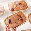 Nonstick Disposable Kraft Paper Cake Moulds 50Pcs Rectangular for Homemade Cakes Bread Holiday Baking