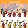 Série Heróis Conjunto de Figuras de Ação de Blocos de Construção Wolverine e Deadpool