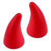 2 Pcs Bumper Decoration Car Horns Automobile Devil Horns
