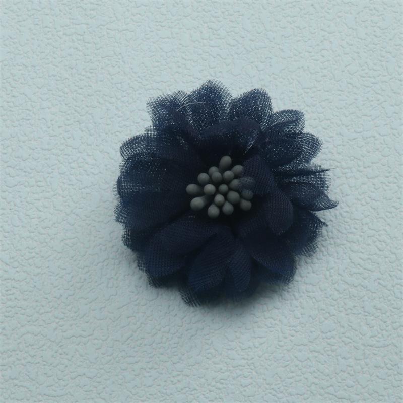 Three-Dimensional Fabric Yarn Flower Corsages: DIY Accessories for Shoes, Clothing, Brooches, and Hair Clips.