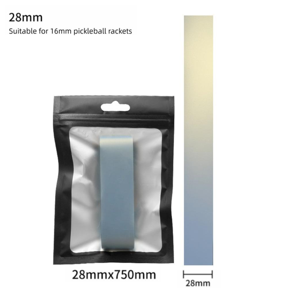 High Elastic Pickleball Racket Frame Protective Tape TPU Paddle Head Edge Tape Training