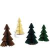Origami Weihnachtsbaumschmuck: Kreativer Waben-Faltanhänger für Fenster und Geschenkszenen