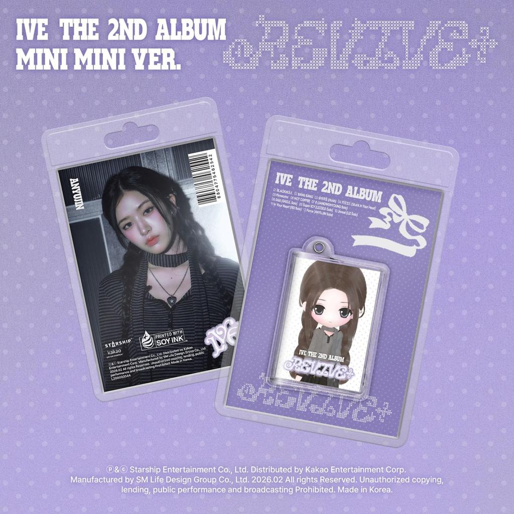 IVE [REVIVE+] 2nd ALBUM (LIMITED MINI MINI ver.)