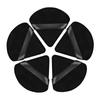 6 Pcs Triangle Powder Puff For Loose Powder Liquid Cosmetic Soft Plush Powder Puff Makeup Foundation Puff Makeup Tool