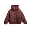 Mens Winter Thick Hooded Cotton Coat Retro Outdoor Casual Commute Jacket