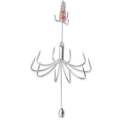 Fishhooks for Fishing Flap Explosion String Hook Prevent Winding Lines with Carbon Steel Hooks Fishing Tool