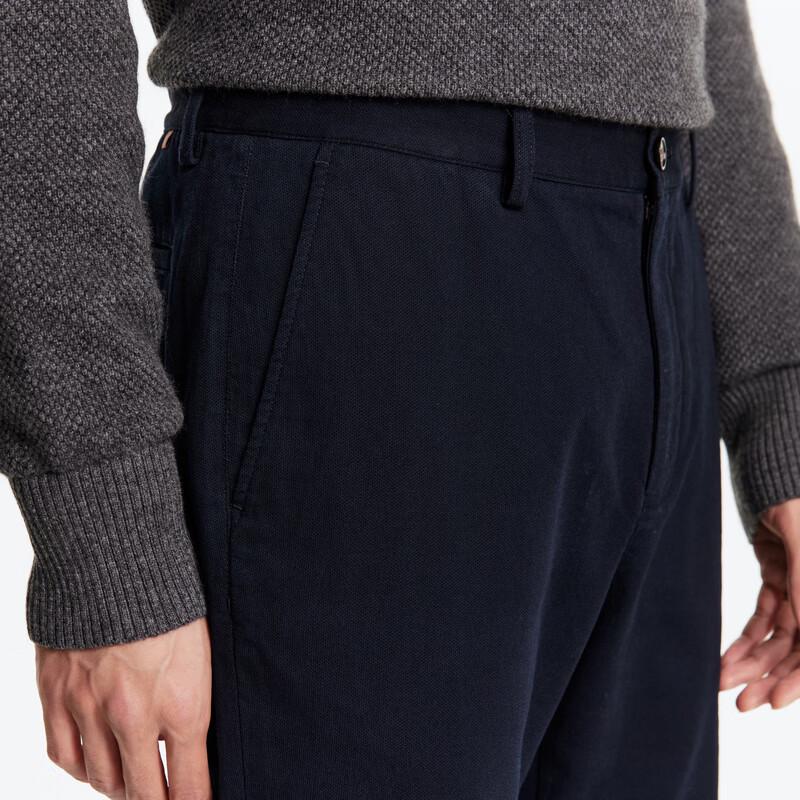 JOEONE Men's Winter Breathable Italian Style Casual Pants