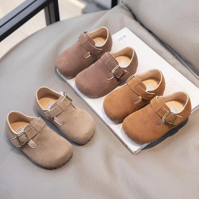 Chaussures Rétro Décontractées pour Enfants Mode Chaussures en Cuir pour Enfants Style Britannique Mocassins pour Garçons Simple Automne et Printemps Nouveauté 2024
