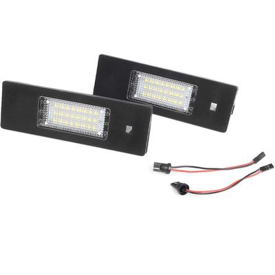 1Pair LED License Plate Lights 63267193294 for BMW 1 Series E81 E87 F20 F21 6 Se