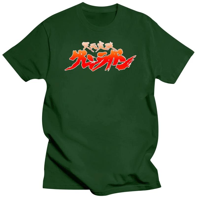 Japanese Anime Tengen Toppa Gurren Lagann T-shirt Men Woman Cotton Cozy Short Sleeve T-shirts Streetwear Oversized Tee Shirt Top