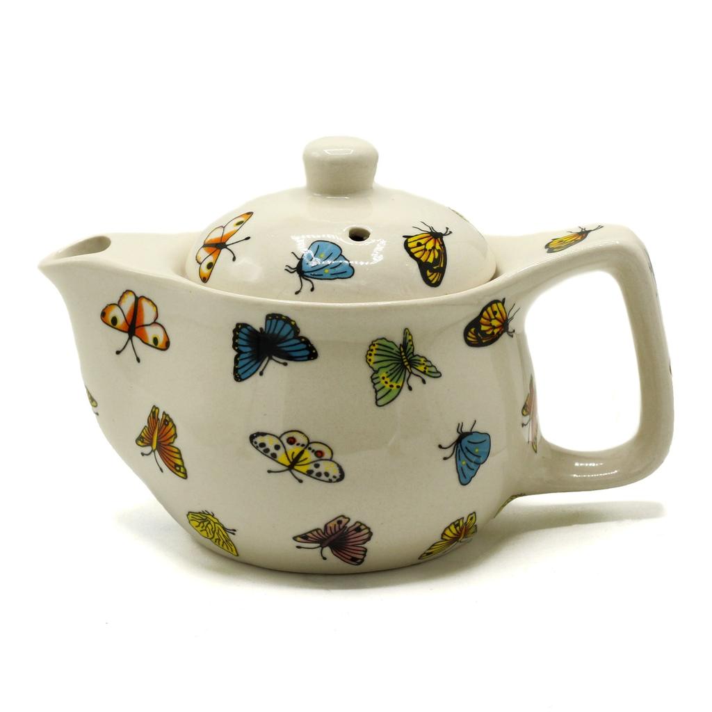 Herbal Teapot With Butterflies, Small