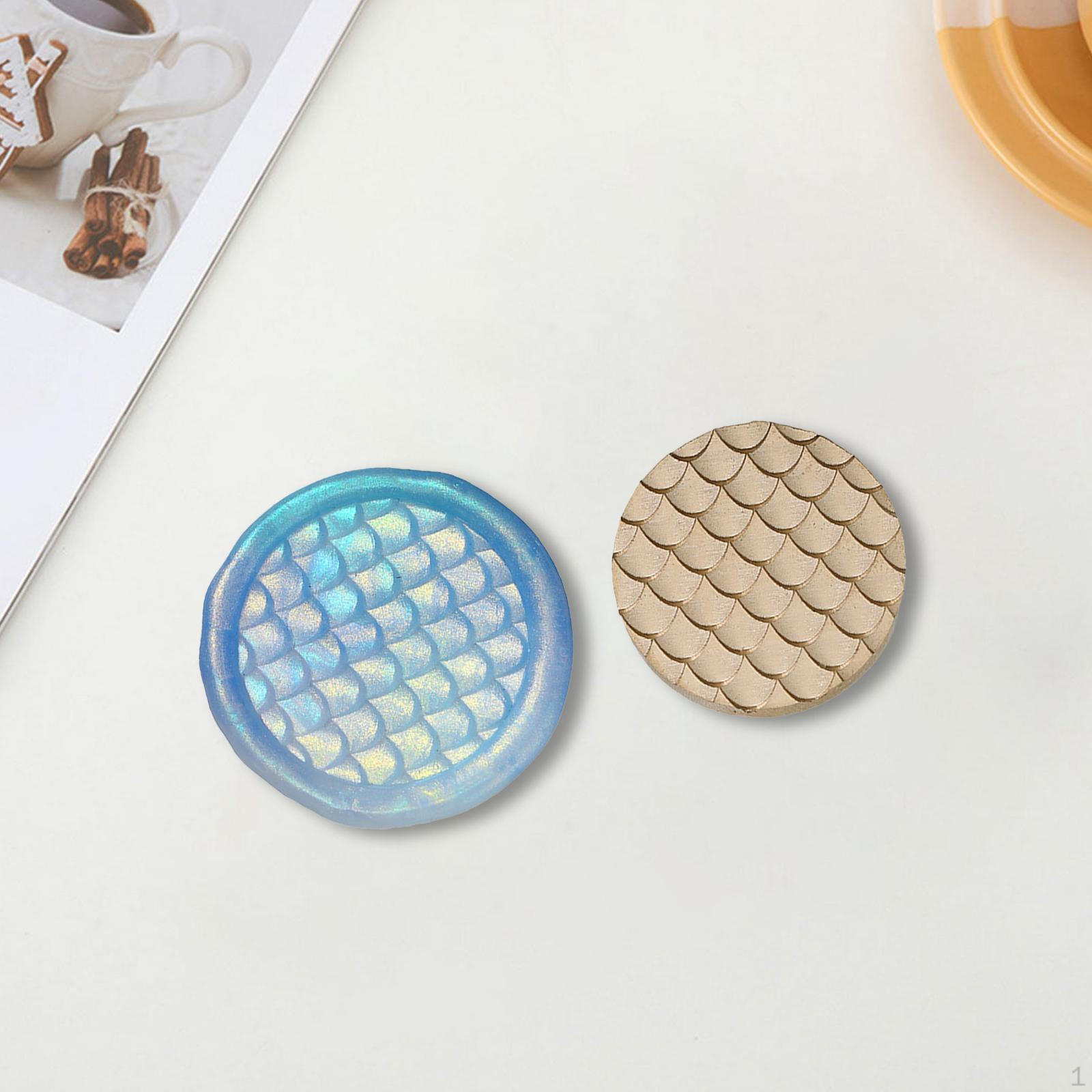 Seal Stamp Head, No Handle, 25mm Metal Scrapbooking Stamp s Sealing Head for Decoration Style A
