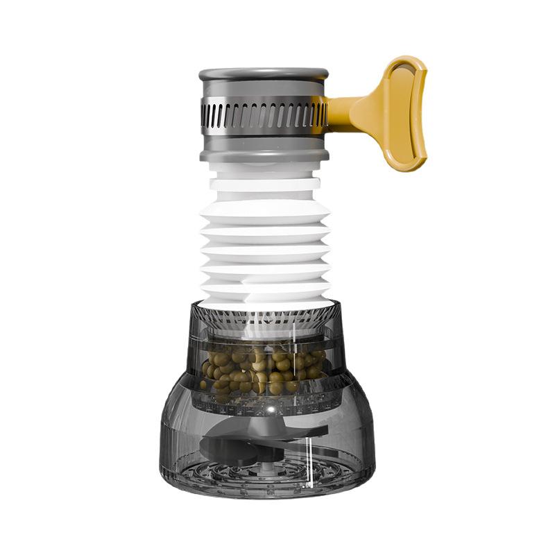 უნივერსალური 360 გრადუსით მბრუნავი ონკანის აერატორი მბრუნავი წყლის დამზოგი ეკონომაიზერი საშხაპე თავი სამზარეულოს ონკანის საქშენის ადაპტერი ნიჟარის აქსესუარები