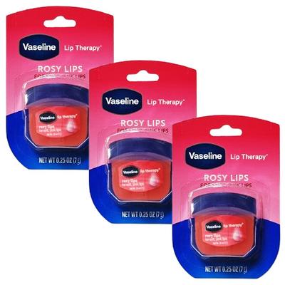 Bálsamo Labial Lip Therapy Rosy Lips 7g X3