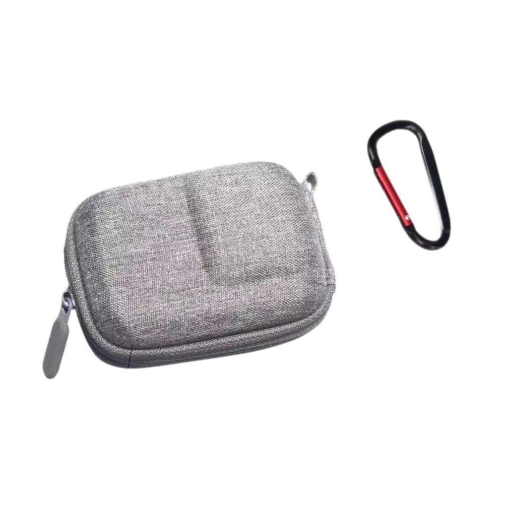 Łatwe przenoszenie Etui ochronne na kamerę Małe z zewnątrz z haczykiem Etui do przenoszenia kamery sportowej Pudełko do przechowywania kamery do Action 3 Pouch