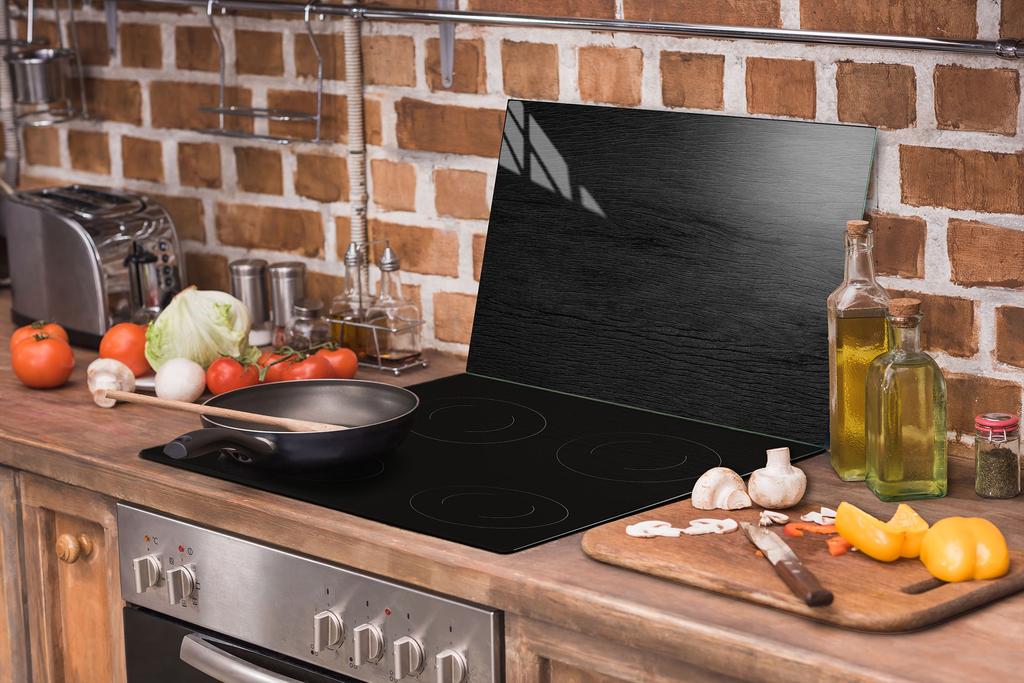 GLASSCHNEIDEBRETT 52x30 SCHWARZ