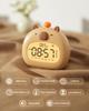 Capybara Alarm Clock With Night Light Timer Clock Cute Cartoon Multi-function Bedroom Kids Snooze Alarm Clock