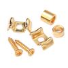 Metal String Tree Guide Retainer for Guitar Replacement Part Black/Golden/Silver
