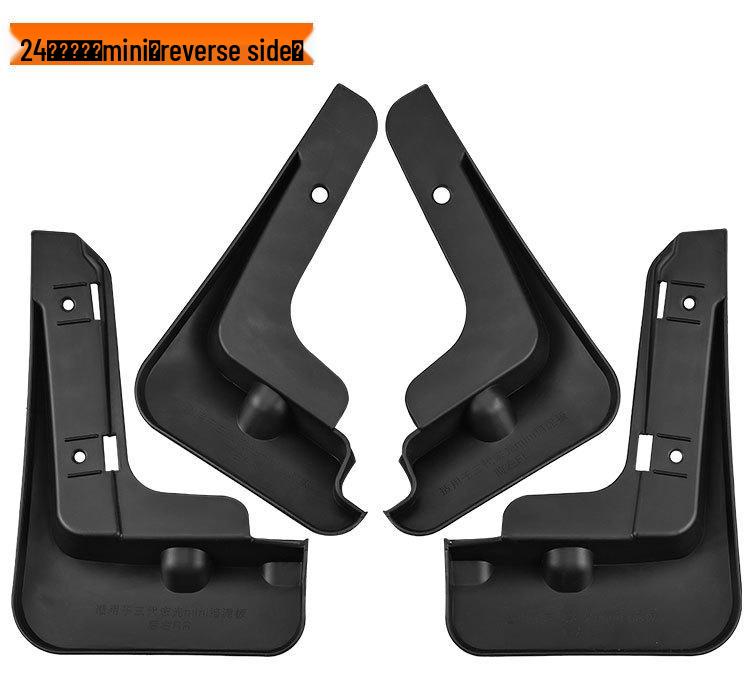 2024 Wuling Hongguang Mini Car Gen 3 Front & Rear Tire Mudguard Skin Modifier