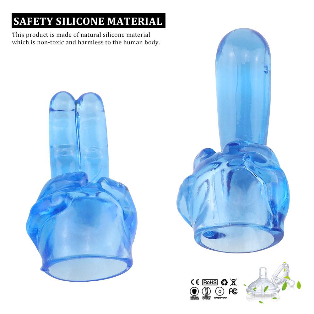 Head Covers AV Rod Head Cap Magic Wand Attachment AV Stick Vibrator Accessory Sex Shop Sex Toys For Couples Vibrator