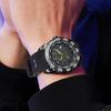 OLEVS Men's Quartz Watch 30M Waterproof Date Luminous Calendar Silicone Band Arabic Dial Easy To Read Popular Test Business Fashion Stylish Brand