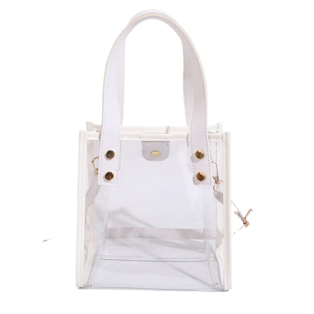 Storage Bag Women Handbag Summer Crossbody Bag PVC Transparent Bag The Water-Sprinkling Festival