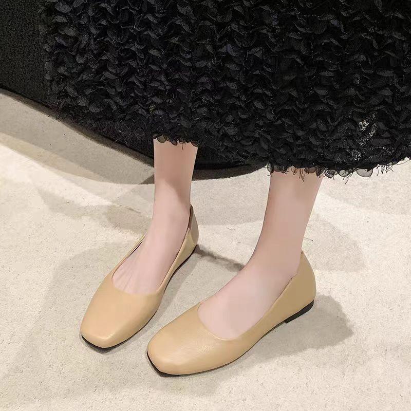 

Модные осенние новые универсальные профессиональные рабочие туфли женские туфли-лодочки на толстом каблуке с квадратным носком, для долгой носки, не утомляющие ноги 40 хаки