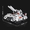 2025 Military Vehicle Tank 8in1 Airplane Truck Model Building Blocks DIY Bricks Kids Construction Toys Christmas Gifts for Boys