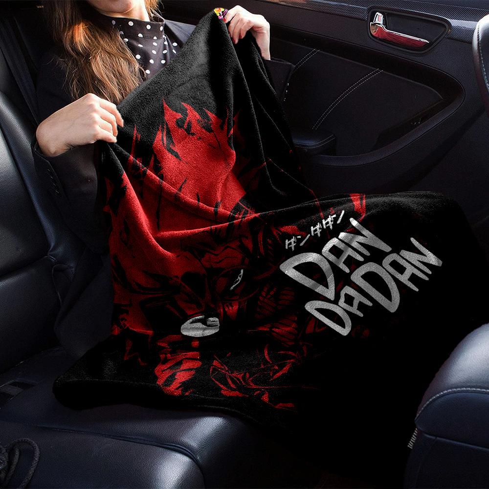 1pc Dan Da Dan Soft Flannel All Season Throw for Home, Office, Outdoor UseDurable Comfort Soft Warm Throw for Home