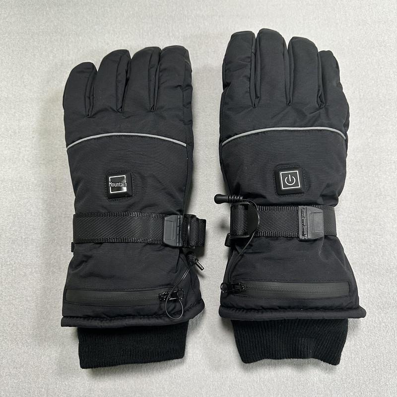 Electric Heated Winter Gloves: Touchscreen, Thickened, Windproof Gloves for Cycling, Skiing, and Outdoor Activities