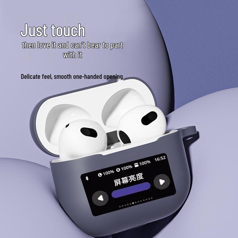 A9PRO Touchscreen Bluetooth Earphone Silicone Case - Hot-Selling, Drop-Proof Soft Shell