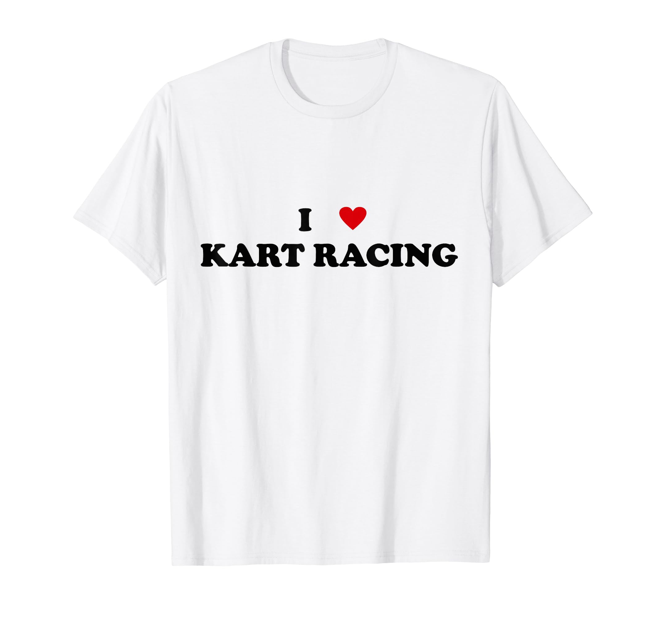 

I Heart Kart Racers I Love Kart Racing - T-Shirt белый