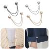 Magnetic Cardigan Fasteners Magnetic Clothing Clips Set with Chain Multi-function Garment Fasteners for Trouser Hem for Cardigan