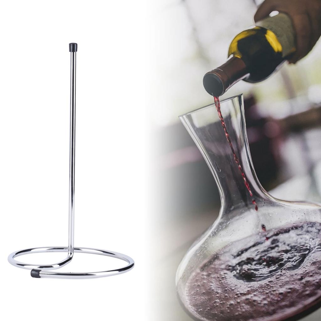 Držák stojanu na karafy z nerezové oceli vzhůru nohama Příslušenství ke stojanu na sušení červeného vína