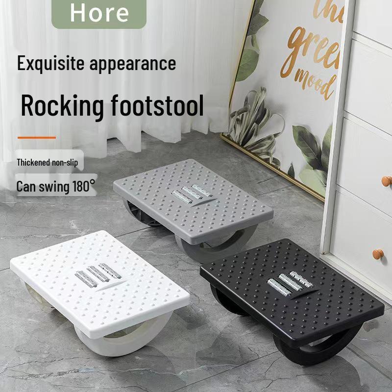 Office Footrest Anti-Slip Magic Rocking Pedal Anti-Crossed Legs