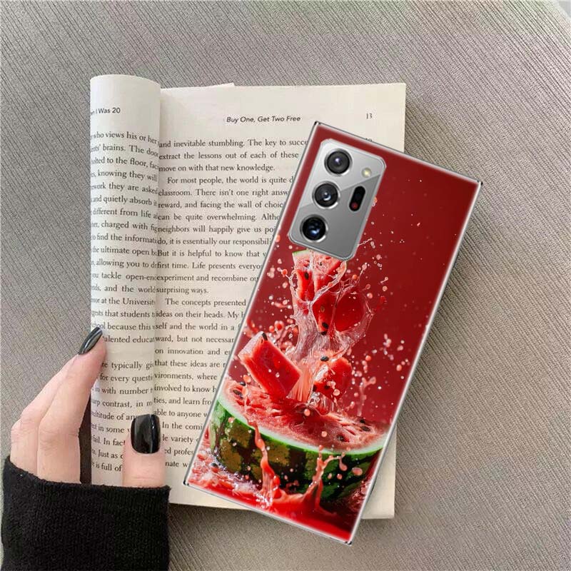 Watermelon Summer Fruit Phone Case For Samsung Galaxy S25 Edge S24 S23 FE S22 S26 Ultra S21 S20 S10 Plus Capa Soft