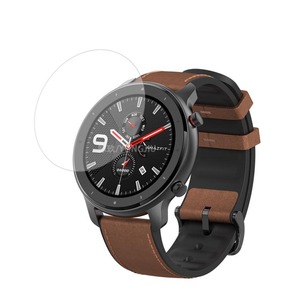 2 Pcs Tempered Glass Screen Protector Clear Film For Xiaomi Huami Amazfit GTR 47MM 42MM Smart Watch Wristbands Accessories Amazfit GTR 42MM