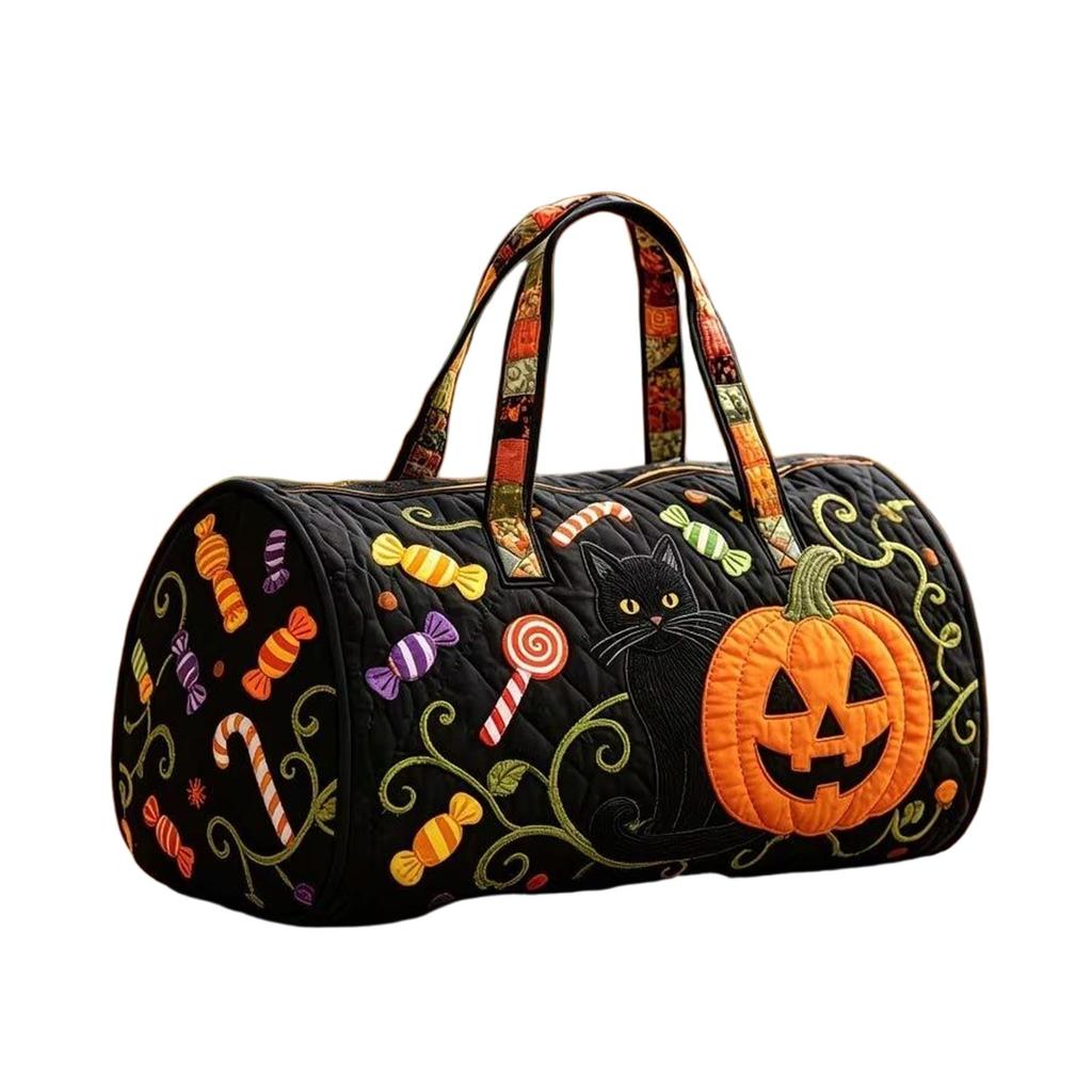 Damen Stepp-Baumwolle Fußball-Print Reisetasche, Stilvolle Yoga Übernachtungs-Handtasche
