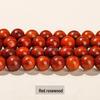 Golden Sandalwood Round Beads - Loose Wooden Beads for DIY Buddhist Jewelry & Accessories