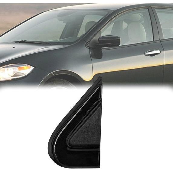 Front Side Door Window Mirror Corner Molding Pillar Trim for Dodge Dart 2012 2013 2014 2015 2016 (Right(Passenger) Side) Left(Driver) side