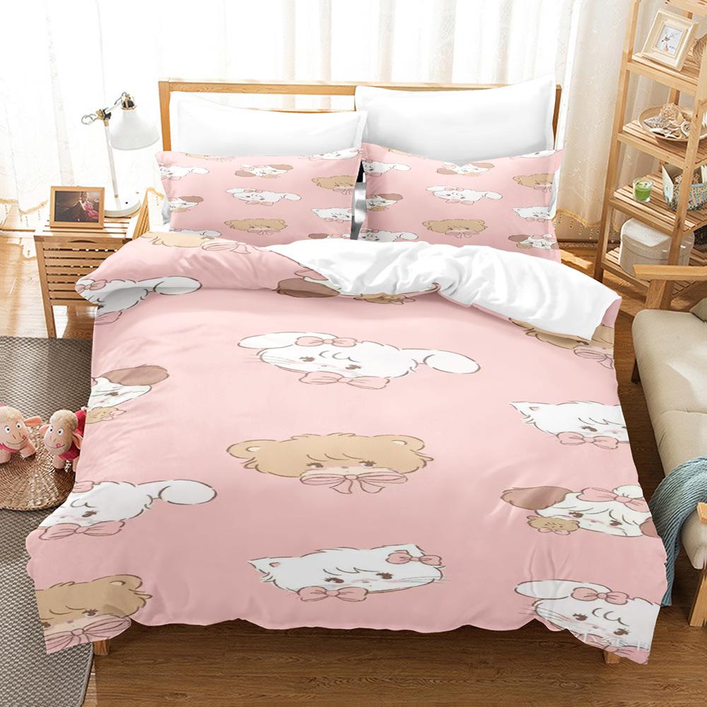 Three-Piece 3D Digital Printing Home Textile