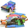 Baby Early Education Toys Tail Cloth Book Puzzle Parent-child Interactive Sound Ring Paper Baby Puzzle Exercise Toys