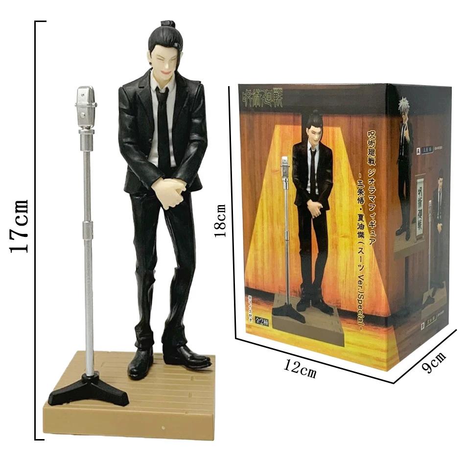 17cm Diorama figurka Jujutsu Kaisen - Satoru Gojo Suguru Geto Verze v obleku Speciální Anime Model Hračka Figurka Dárek k narozeninám